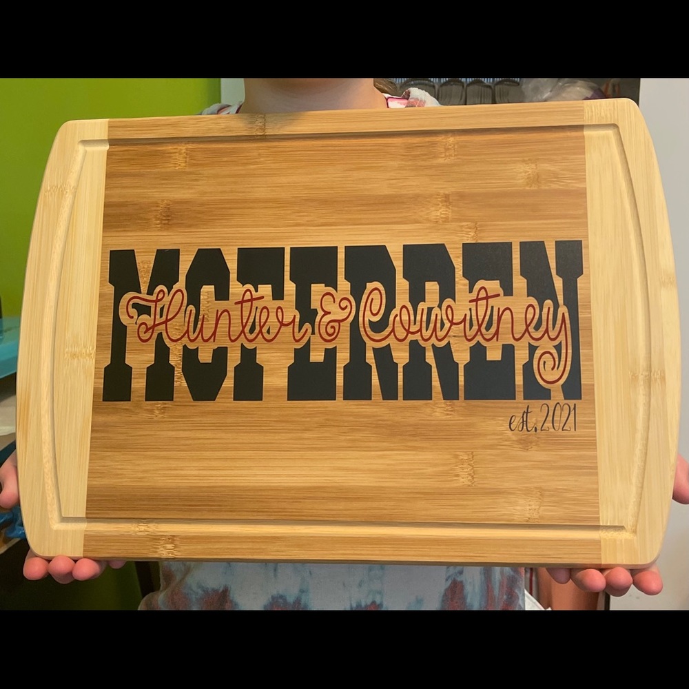 Custom Wood Cutting Board